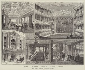 O teatro do império, quadrado de Leicester de Frank Watkins